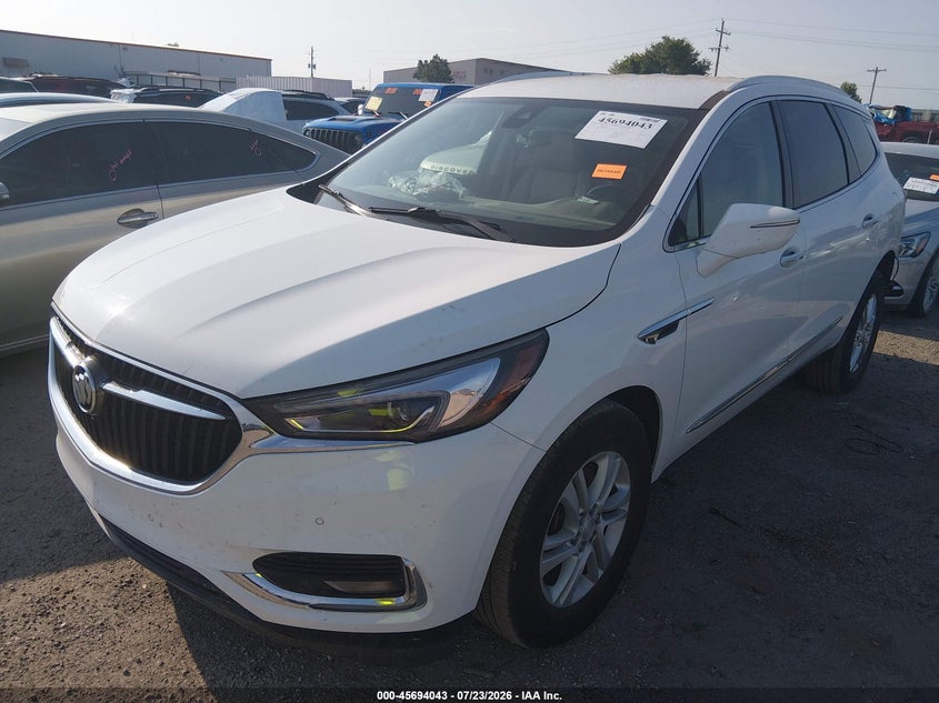 2019 Buick Enclave VIN 5GAEVBKW1KJ186599 IAAI salvage auction — REAR END, Clear (Oklahoma), sold $3,450 on 2026-09-07 (photo 2)