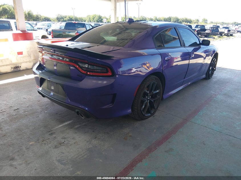 2019 Dodge Charger VIN 2C3CDXCT5KH522657 IAAI salvage auction — SIDE, Clear (Florida), sold $25 on 2026-07-29 (photo 4)