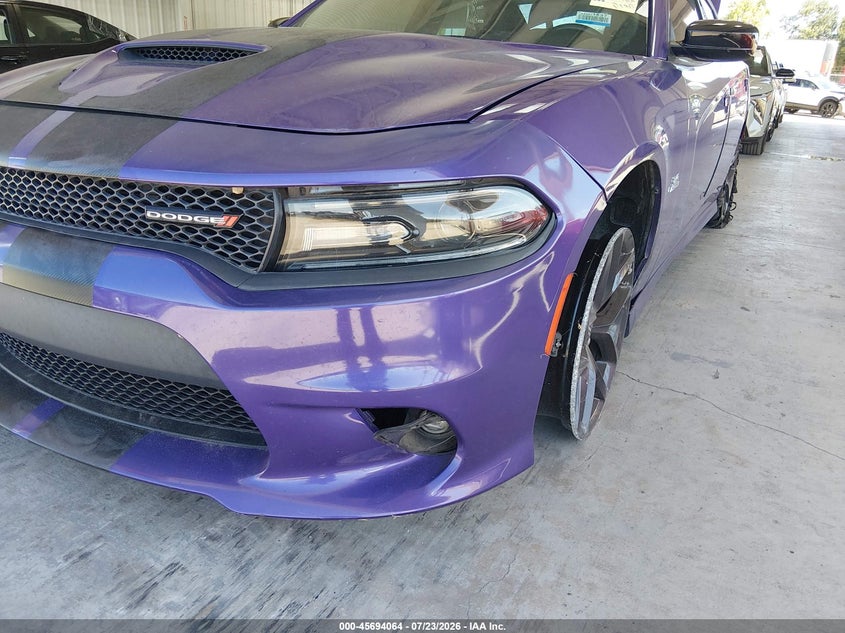 2019 Dodge Charger VIN 2C3CDXCT5KH522657 IAAI salvage auction — SIDE, Clear (Florida), sold $25 on 2026-07-29 (photo 6)