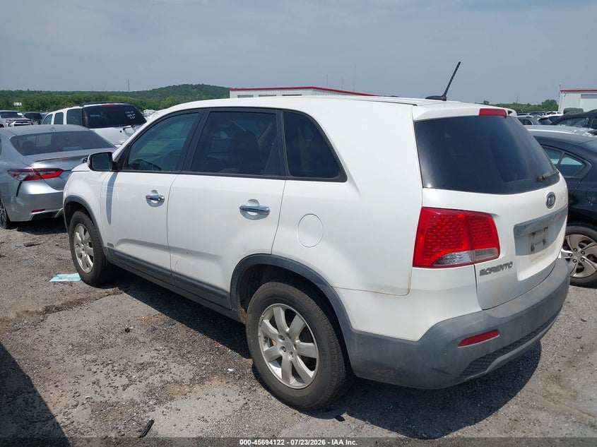 2011 Kia Sorento VIN 5XYKTCA10BG011747 IAAI salvage auction — NORMAL WEAR, Clear - Public Restricted (Oklahoma), sold $25 on 2026-07-28 (photo 3)