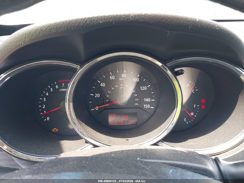 2011 Kia Sorento VIN 5XYKTCA10BG011747 IAAI salvage auction — NORMAL WEAR, Clear - Public Restricted (Oklahoma), sold $25 on 2026-07-28 (photo 7)