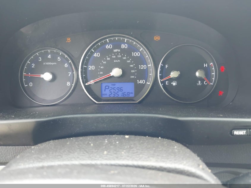 2011 Hyundai Santa fe VIN 5XYZG3AB4BG013948 IAAI salvage auction — NORMAL WEAR, Clear-Dealer Only (North Carolina), sold $25 on 2026-07-28 (photo 7)