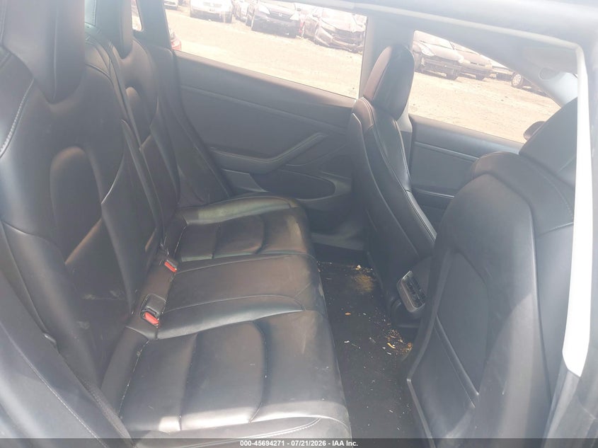 2021 Tesla Model 3 VIN 5YJ3E1EA6MF854939 IAAI salvage auction — REAR END, Clear (Pennsylvania), sold $875 on 2026-07-24 (photo 8)