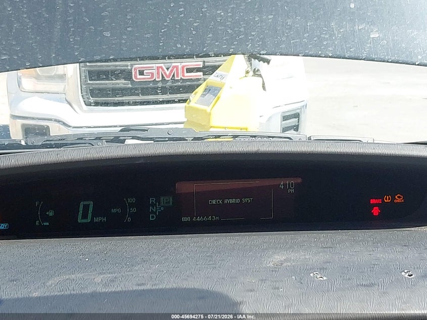 2011 Toyota Prius VIN JTDKN3DU7B0269575 IAAI salvage auction — NORMAL WEAR, Clear - Dealer Only (California), sold $25 on 2026-07-29 (photo 7)