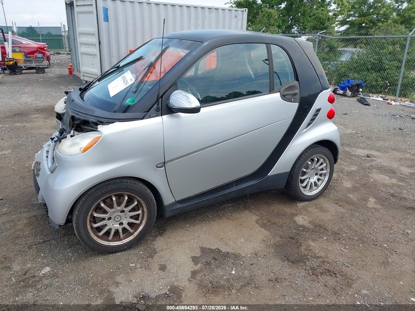 2011 Smart Fortwo VIN WMEEJ3BA4BK439964 IAAI salvage auction — FRONT END, Clear (Virginia), sold $700 on 2026-08-31 (photo 2)