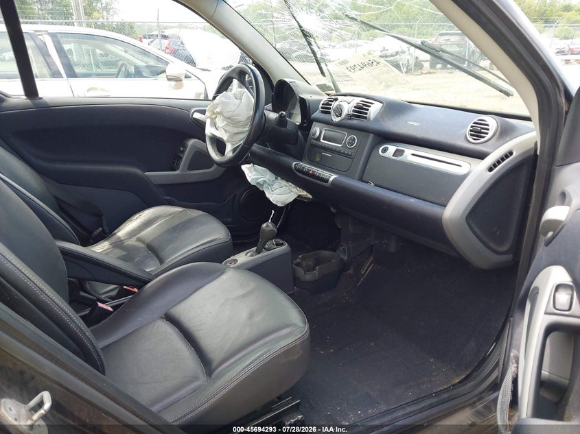 2011 Smart Fortwo VIN WMEEJ3BA4BK439964 IAAI salvage auction — FRONT END, Clear (Virginia), sold $700 on 2026-08-31 (photo 5)