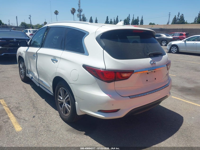 2020 Infiniti Qx60 VIN 5N1DL0MN7LC541995 IAAI salvage auction — SIDE, Wait Title, sold $4,450 on 2026-08-03 (photo 3)