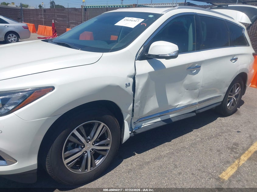 2020 Infiniti Qx60 VIN 5N1DL0MN7LC541995 IAAI salvage auction — SIDE, Wait Title, sold $4,450 on 2026-08-03 (photo 6)