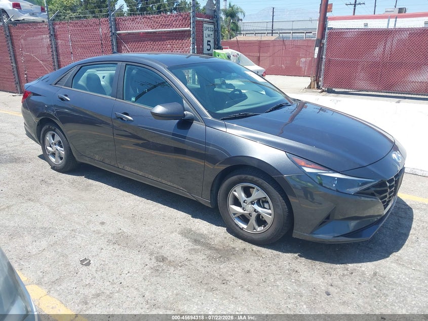2021 Hyundai Elantra VIN 5NPLL4AG0MH048470 — IAAI salvage auction photo