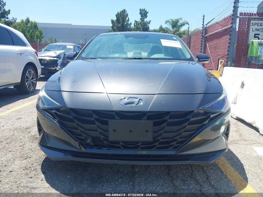 2021 Hyundai Elantra VIN 5NPLL4AG0MH048470 IAAI salvage auction — NORMAL WEAR, SF97 (California), sold $8,600 on 2026-08-25 (photo 6)