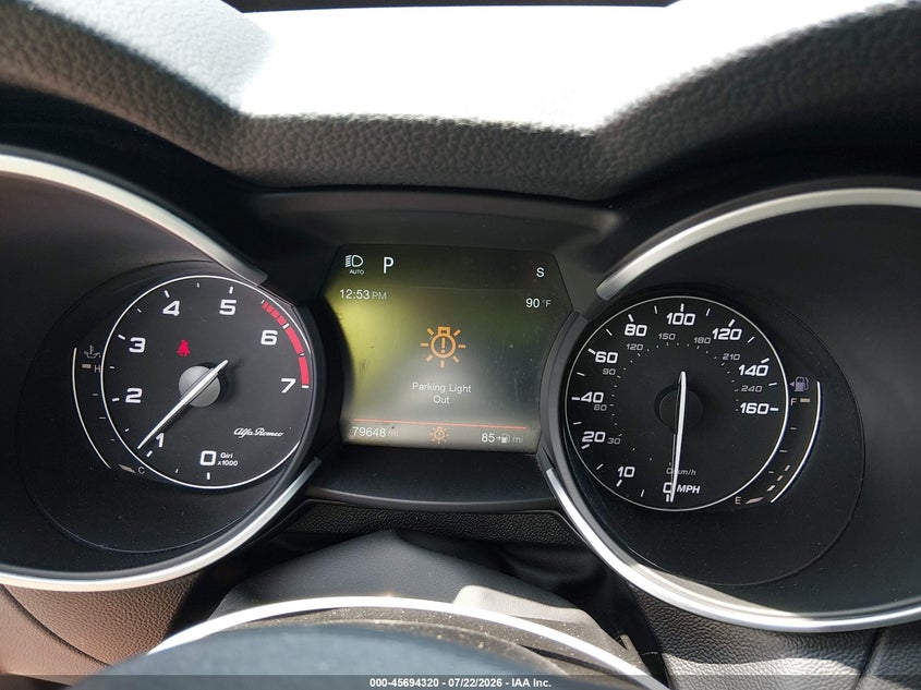 2018 Alfa romeo Stelvio VIN ZASFAKNN8J7B95398 IAAI salvage auction — FRONT END, Wait Title, sold $6,000 on 2026-08-15 (photo 7)