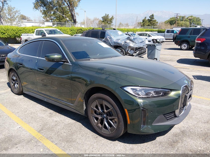 2024 BMW I4 VIN WBY43AW09RFT05771 — IAAI salvage auction photo
