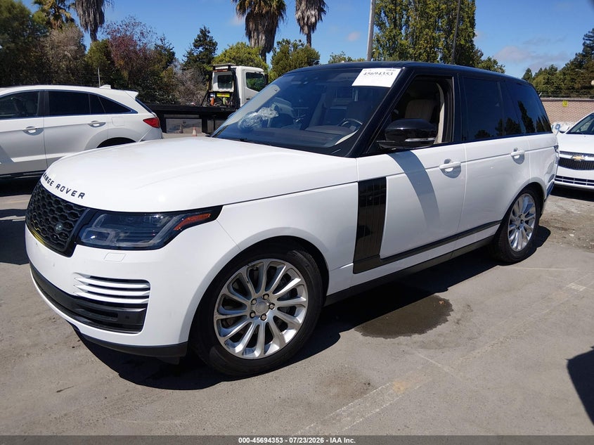 2019 Land rover RANGE ROVER VIN SALGR2RV3KA540091 IAAI salvage auction — UNDERCARRIAGE, Salvage Title, sold $13,200 on 2026-09-10 (photo 2)