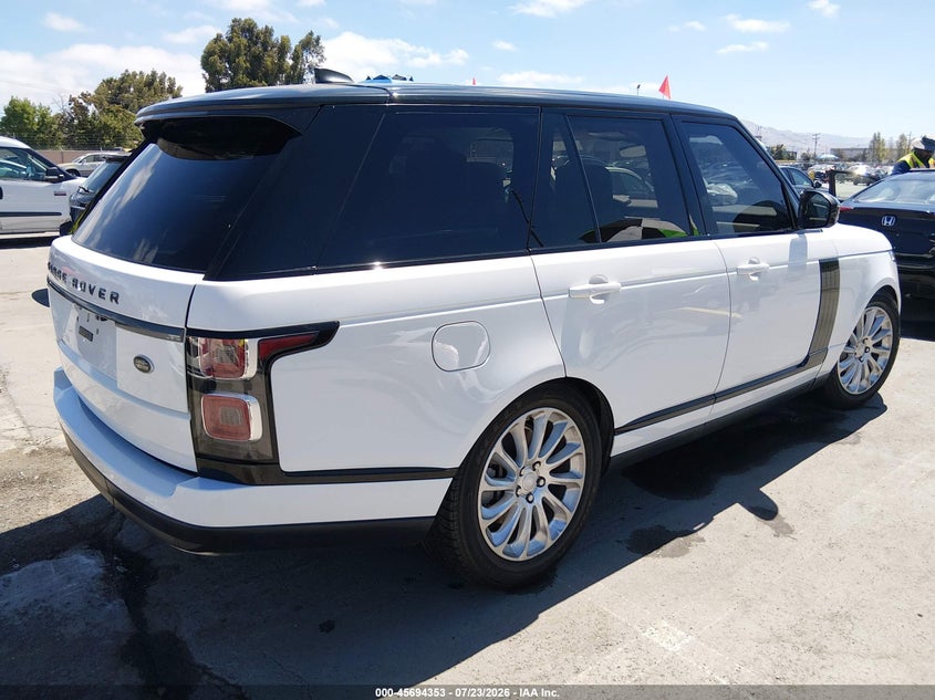 2019 Land rover RANGE ROVER VIN SALGR2RV3KA540091 IAAI salvage auction — UNDERCARRIAGE, Salvage Title, sold $13,200 on 2026-09-10 (photo 4)