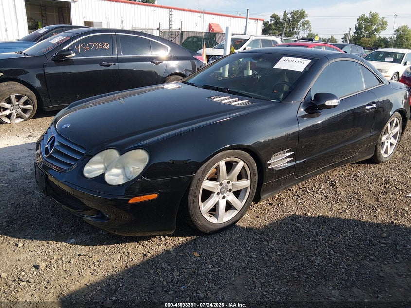 2003 Mercedes-benz Sl-class VIN WDBSK75F13F059017 IAAI salvage auction — SUSPENSION, Salvage (Ohio), sold $2,400 on 2026-08-19 (photo 2)