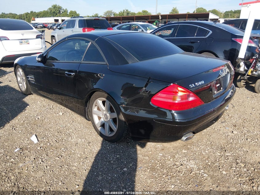2003 Mercedes-benz Sl-class VIN WDBSK75F13F059017 IAAI salvage auction — SUSPENSION, Salvage (Ohio), sold $2,400 on 2026-08-19 (photo 3)