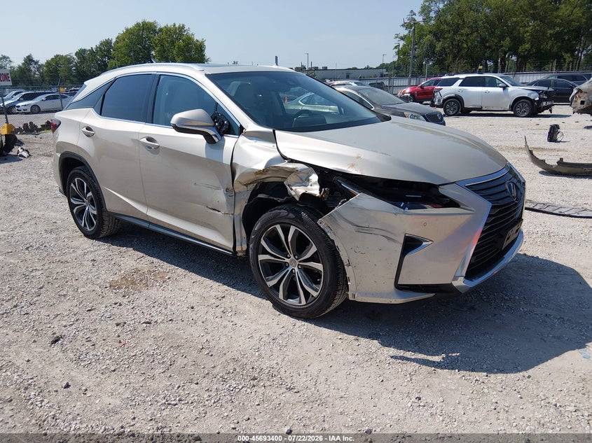 2016 Lexus Rx VIN 2T2BZMCA0GC041329 IAAI salvage auction — RIGHT FRONT, Wait Title, sold $13,600 on 2026-08-24 (photo 1)