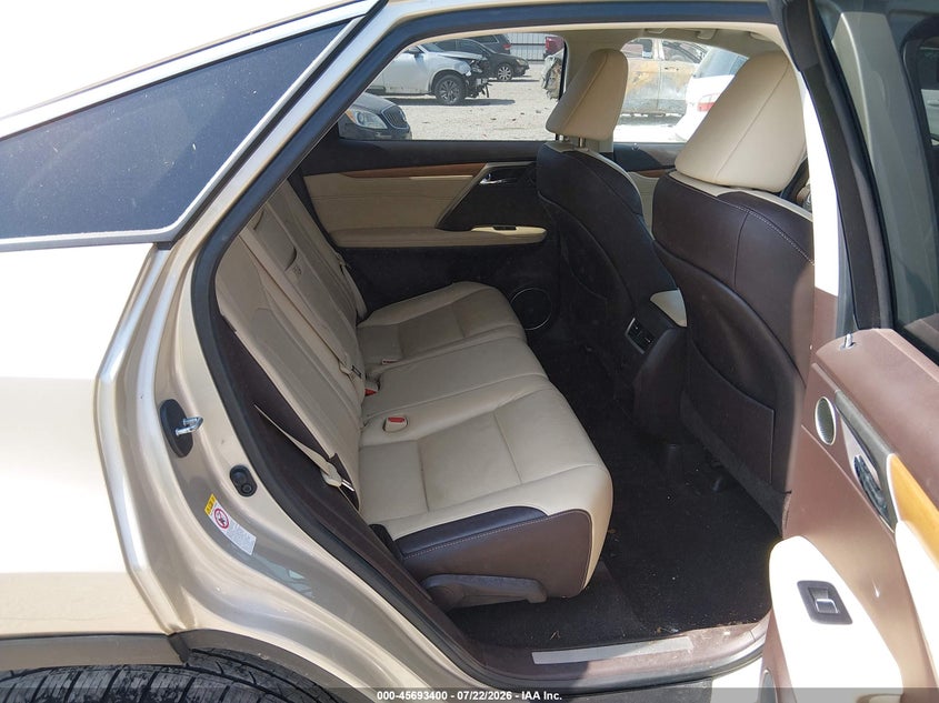 2016 Lexus Rx VIN 2T2BZMCA0GC041329 IAAI salvage auction — RIGHT FRONT, Wait Title, sold $13,600 on 2026-08-24 (photo 8)