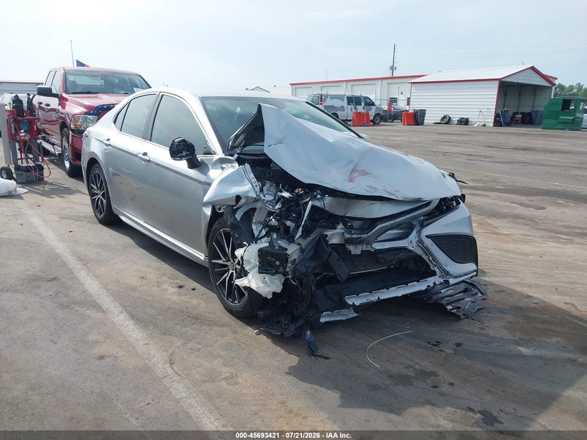 2023 Toyota Camry VIN 4T1G11AK1PU805280 IAAI salvage auction — FRONT END, Salvage (North Carolina), sold $5,275 on 2026-08-28 (photo 1)