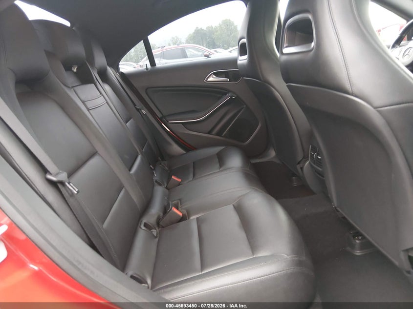 2015 Mercedes-benz Cla-klasse VIN WDDSJ4GB9FN214037 IAAI salvage auction — REAR END, Salvage Title, sold $1,650 on 2026-08-09 (photo 8)