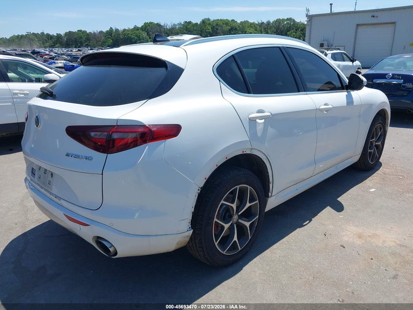 2020 Alfa romeo Stelvio VIN ZASPAKBN9L7C97806 IAAI salvage auction — WATER/FLOOD, Mv-907A (New York), sold $8,875 on 2026-09-15 (photo 4)