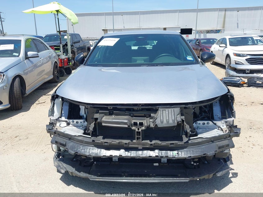 2026 Honda Civic VIN 19XFL2H89TE014398 IAAI salvage auction — FRONT END, Enterprise Vehicles Clear Only (Texas), sold $16,500 on 2026-07-30 (photo 6)