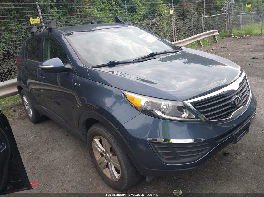 2013 Kia Sportage VIN KNDPBCA21D7423516 IAAI salvage auction — NORMAL WEAR, Clear (North Carolina), sold $475 on 2026-07-23 (photo 1)