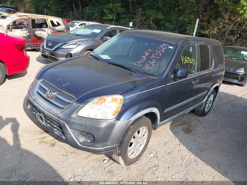 2006 Honda Cr-v VIN JHLRD78856C009382 IAAI salvage auction — NORMAL WEAR, Clear (Indiana), sold $1,650 on 2026-08-01 (photo 2)