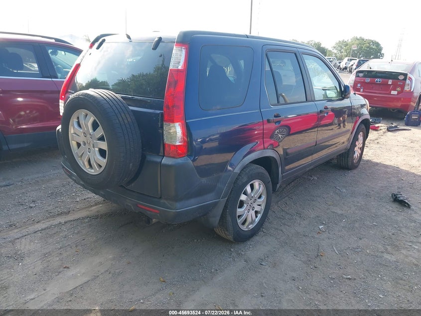 2006 Honda Cr-v VIN JHLRD78856C009382 IAAI salvage auction — NORMAL WEAR, Clear (Indiana), sold $1,650 on 2026-08-01 (photo 4)