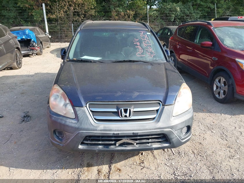 2006 Honda Cr-v VIN JHLRD78856C009382 IAAI salvage auction — NORMAL WEAR, Clear (Indiana), sold $1,650 on 2026-08-01 (photo 6)