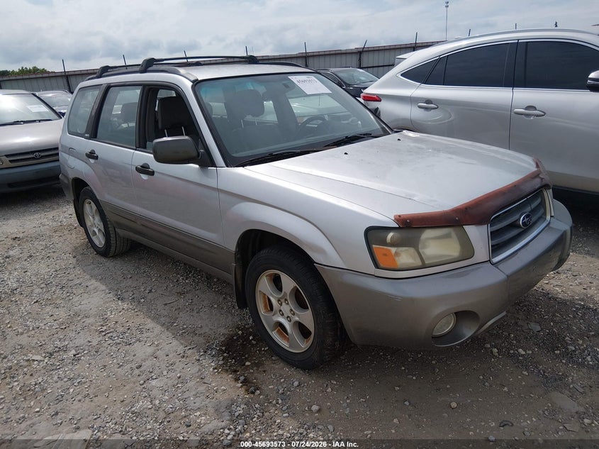2003 Subaru Forester VIN JF1SG65693H724088 IAAI salvage auction — NORMAL WEAR, Clear (Arkansas), sold $25 on 2026-07-30 (photo 1)