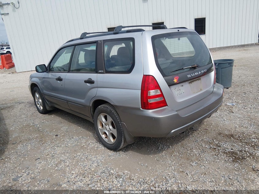 2003 Subaru Forester VIN JF1SG65693H724088 IAAI salvage auction — NORMAL WEAR, Clear (Arkansas), sold $25 on 2026-07-30 (photo 3)