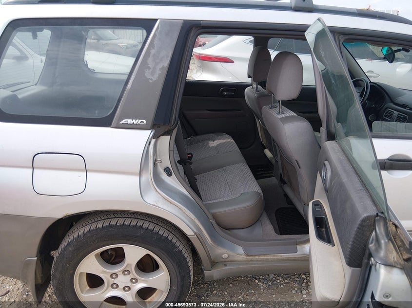 2003 Subaru Forester VIN JF1SG65693H724088 IAAI salvage auction — NORMAL WEAR, Clear (Arkansas), sold $25 on 2026-07-30 (photo 8)