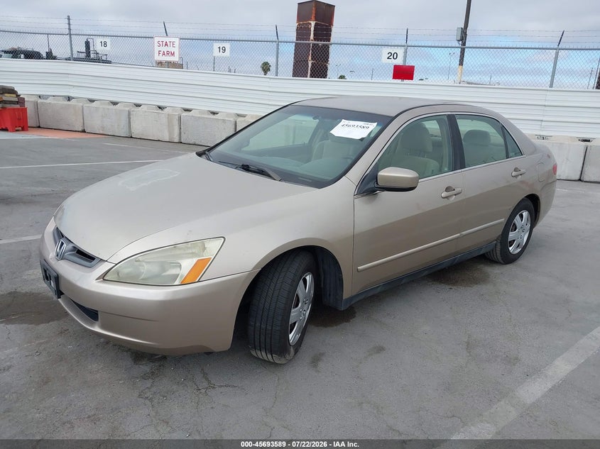 2005 Honda Accord VIN JHMCM56465C003899 IAAI salvage auction — THEFT, Salvage (California), sold $875 on 2026-08-02 (photo 2)