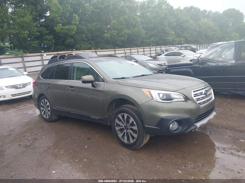 2017 Subaru Outback VIN 4S4BSENC9H3390881 IAAI salvage auction — LEFT REAR, Wait Title, sold $2,125 on 2026-08-21 (photo 1)