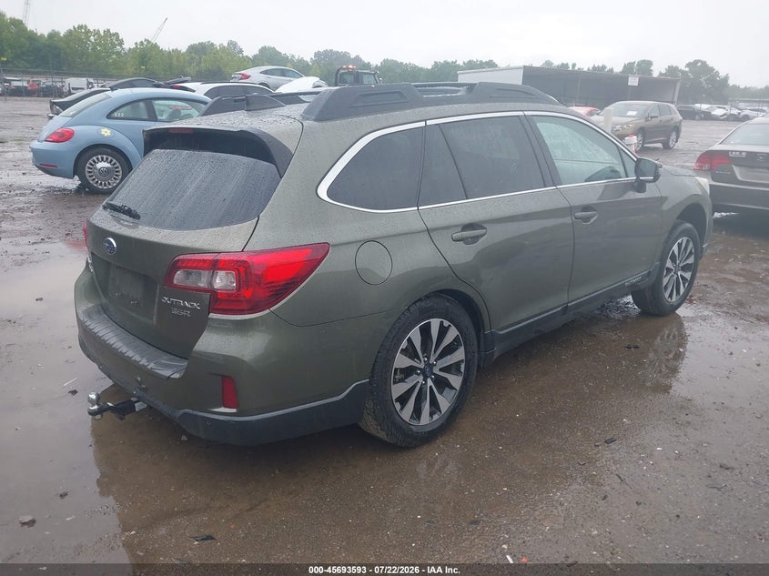 2017 Subaru Outback VIN 4S4BSENC9H3390881 IAAI salvage auction — LEFT REAR, Wait Title, sold $2,125 on 2026-08-21 (photo 4)