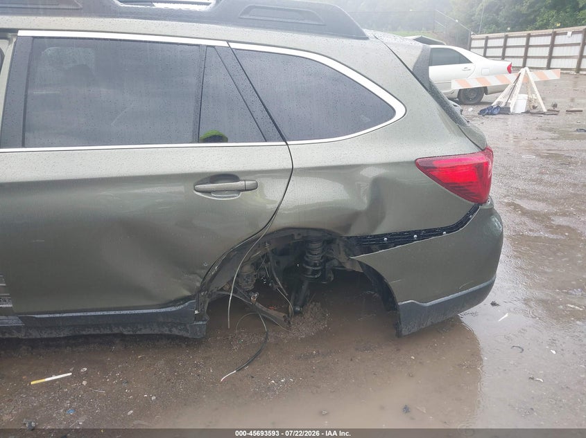 2017 Subaru Outback VIN 4S4BSENC9H3390881 IAAI salvage auction — LEFT REAR, Wait Title, sold $2,125 on 2026-08-21 (photo 6)
