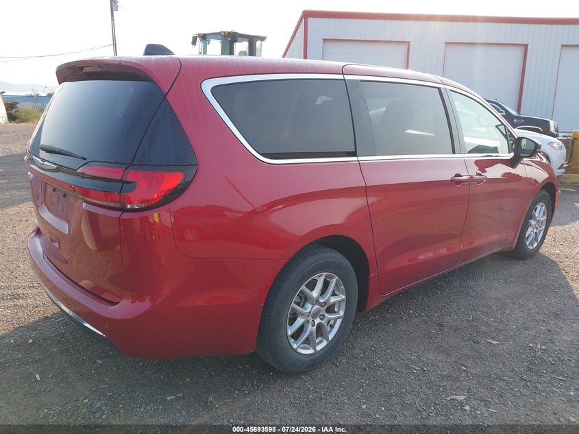 2025 Chrysler Pacifica VIN 2C4RC1BGXSR509777 IAAI salvage auction — FRONT END, Enterprise Vehicles Clear Only (Ohio), sold $9,700 on 2026-07-29 (photo 4)