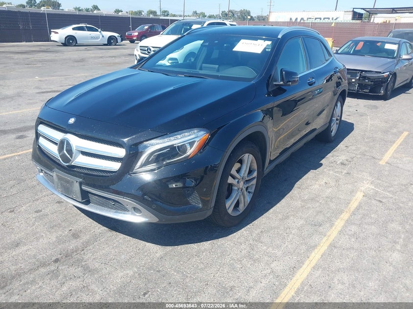 2017 Mercedes-benz Gla-klasse VIN WDCTG4GB4HJ333003 IAAI salvage auction — REAR END, Salvage (California), sold $4,100 on 2026-08-10 (photo 2)