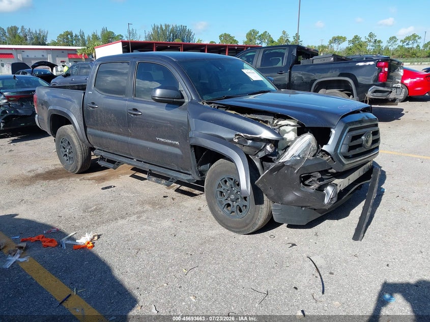 2021 Toyota Tacoma VIN 3TMAZ5CN0MM148800 — IAAI salvage auction photo