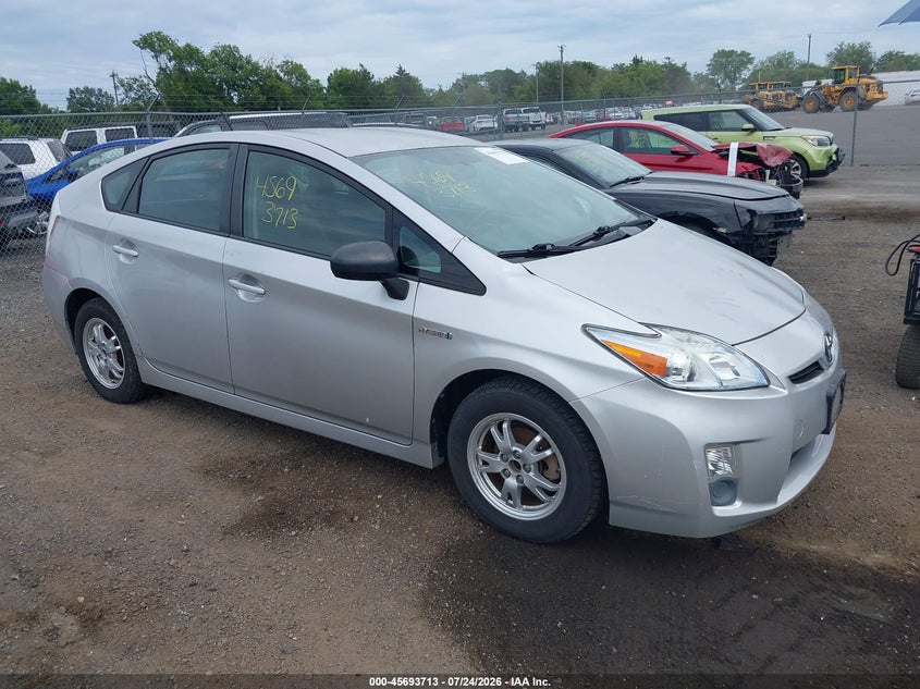2010 Toyota Prius VIN JTDKN3DU7A0009918 IAAI salvage auction — NORMAL WEAR, Clear (Virginia), sold $475 on 2026-07-28 (photo 1)