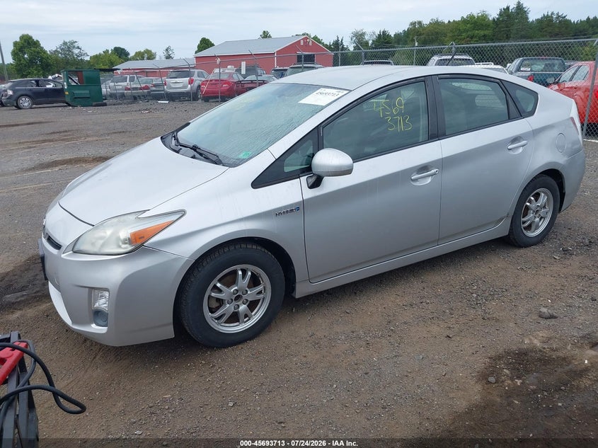 2010 Toyota Prius VIN JTDKN3DU7A0009918 IAAI salvage auction — NORMAL WEAR, Clear (Virginia), sold $475 on 2026-07-28 (photo 2)