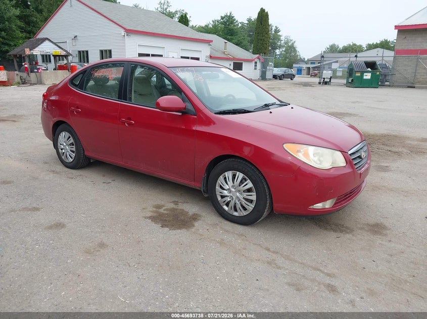 2008 Hyundai Elantra VIN KMHDU46D08U454319 IAAI salvage auction — NORMAL WEAR, Original (Maine), sold $125 on 2026-07-27 (photo 1)