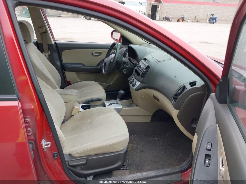 2008 Hyundai Elantra VIN KMHDU46D08U454319 IAAI salvage auction — NORMAL WEAR, Original (Maine), sold $125 on 2026-07-27 (photo 5)
