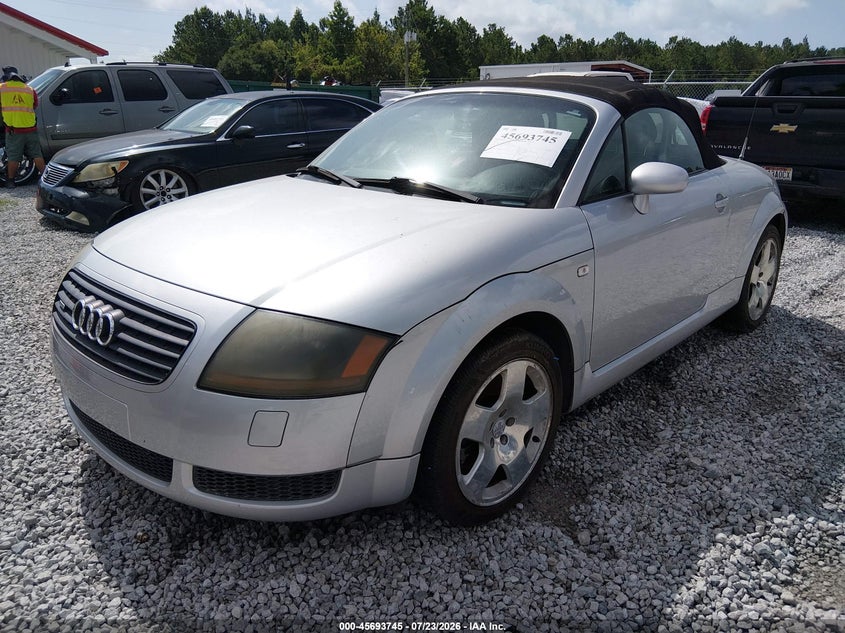 2001 Audi Tt VIN TRUUT28N611045501 IAAI salvage auction — NORMAL WEAR, Clear (Alabama), sold $250 on 2026-08-23 (photo 2)