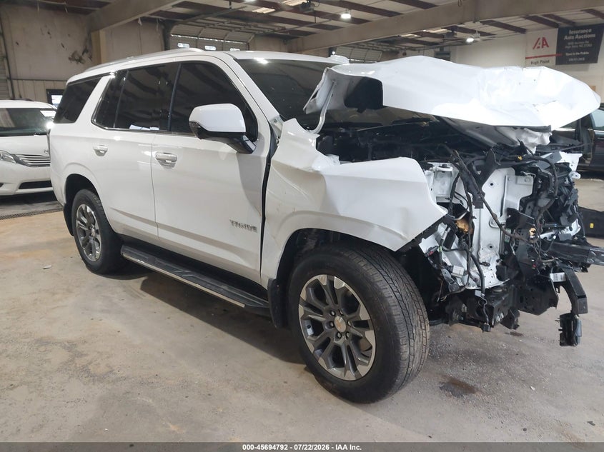 2025 Chevrolet Tahoe VIN 1GNS6NRD2SR133715 — IAAI salvage auction photo