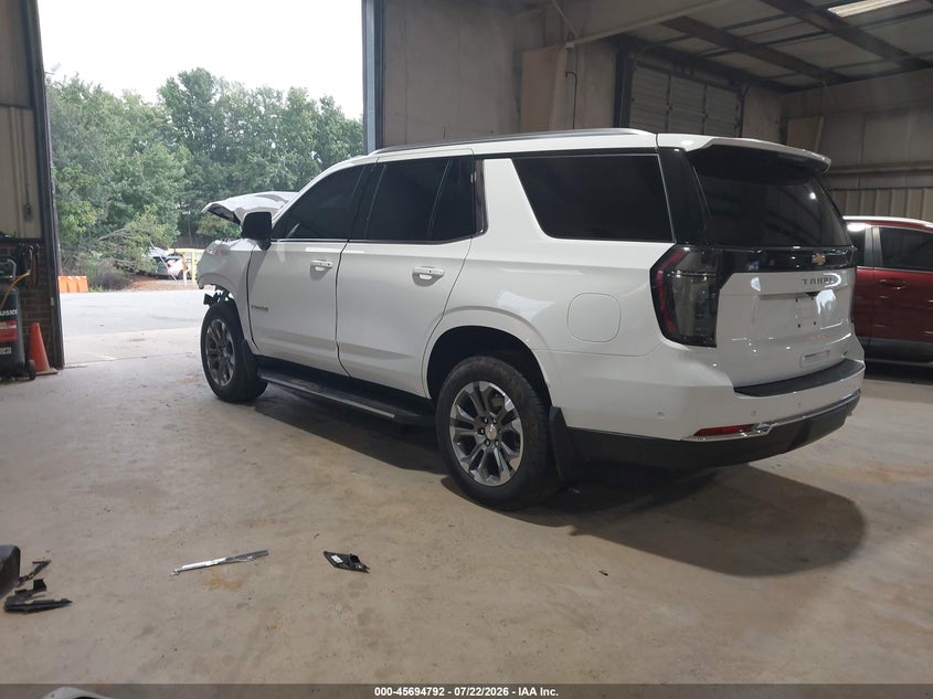 2025 Chevrolet Tahoe VIN 1GNS6NRD2SR133715 IAAI salvage auction — FRONT END, Wait Title, sold $19,300 on 2026-08-27 (photo 3)