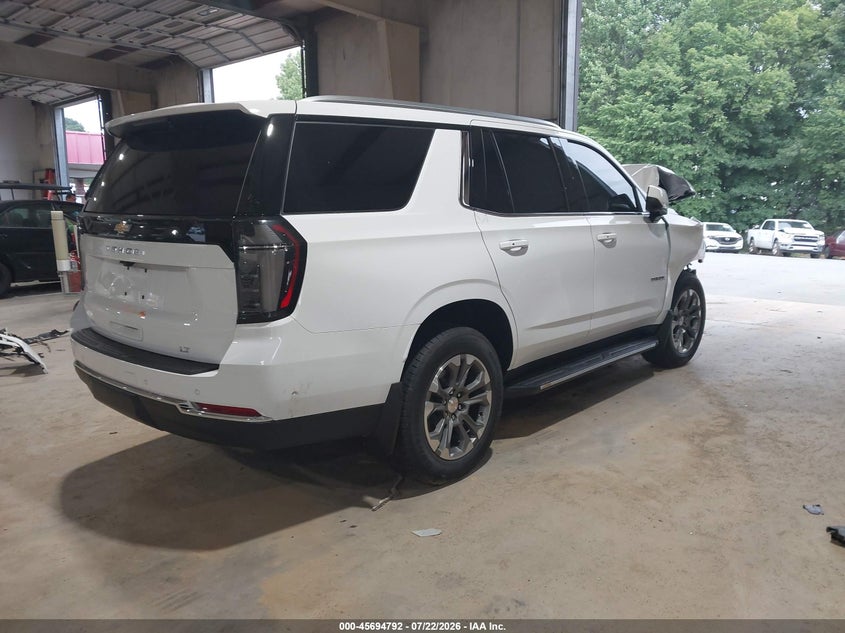 2025 Chevrolet Tahoe VIN 1GNS6NRD2SR133715 IAAI salvage auction — FRONT END, Wait Title, sold $19,300 on 2026-08-27 (photo 4)