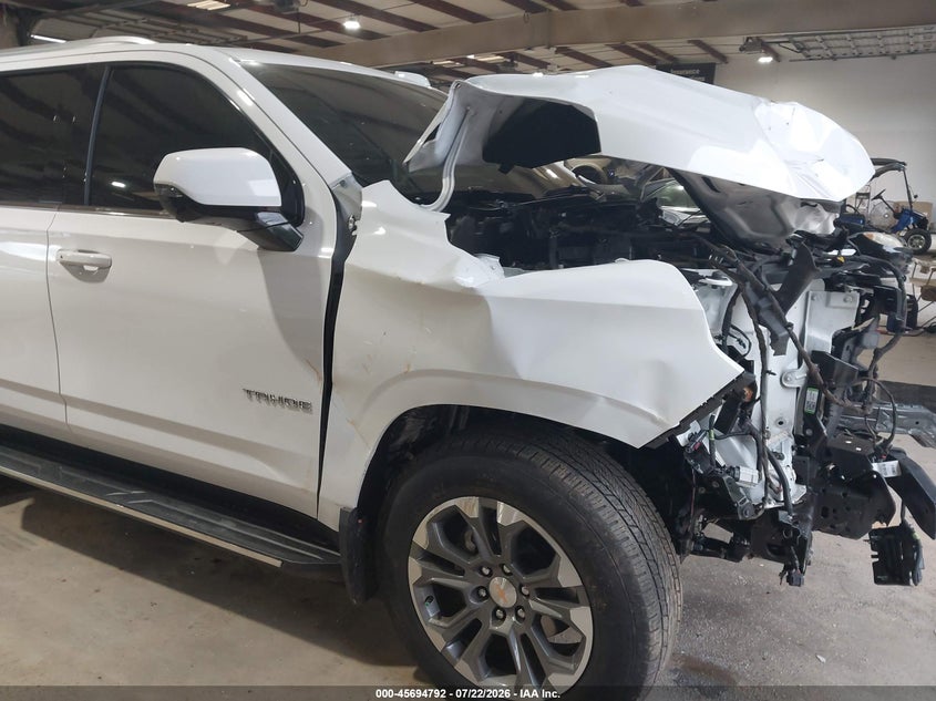2025 Chevrolet Tahoe VIN 1GNS6NRD2SR133715 IAAI salvage auction — FRONT END, Wait Title, sold $19,300 on 2026-08-27 (photo 6)