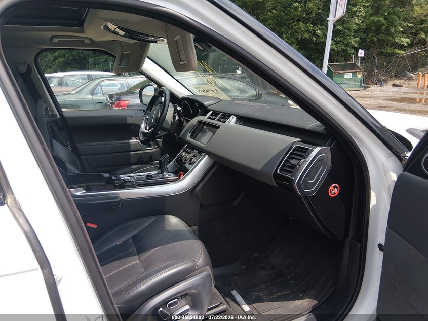 2014 Land rover Range rover sport VIN SALWR2WF0EA380975 IAAI salvage auction — FRONT END, Clear (Massachusetts), sold $50 on 2026-07-28 (photo 5)